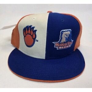 NEW Morgan State Bears HBCU NCAA Baseball Hat Fitted Size 7 1/2"